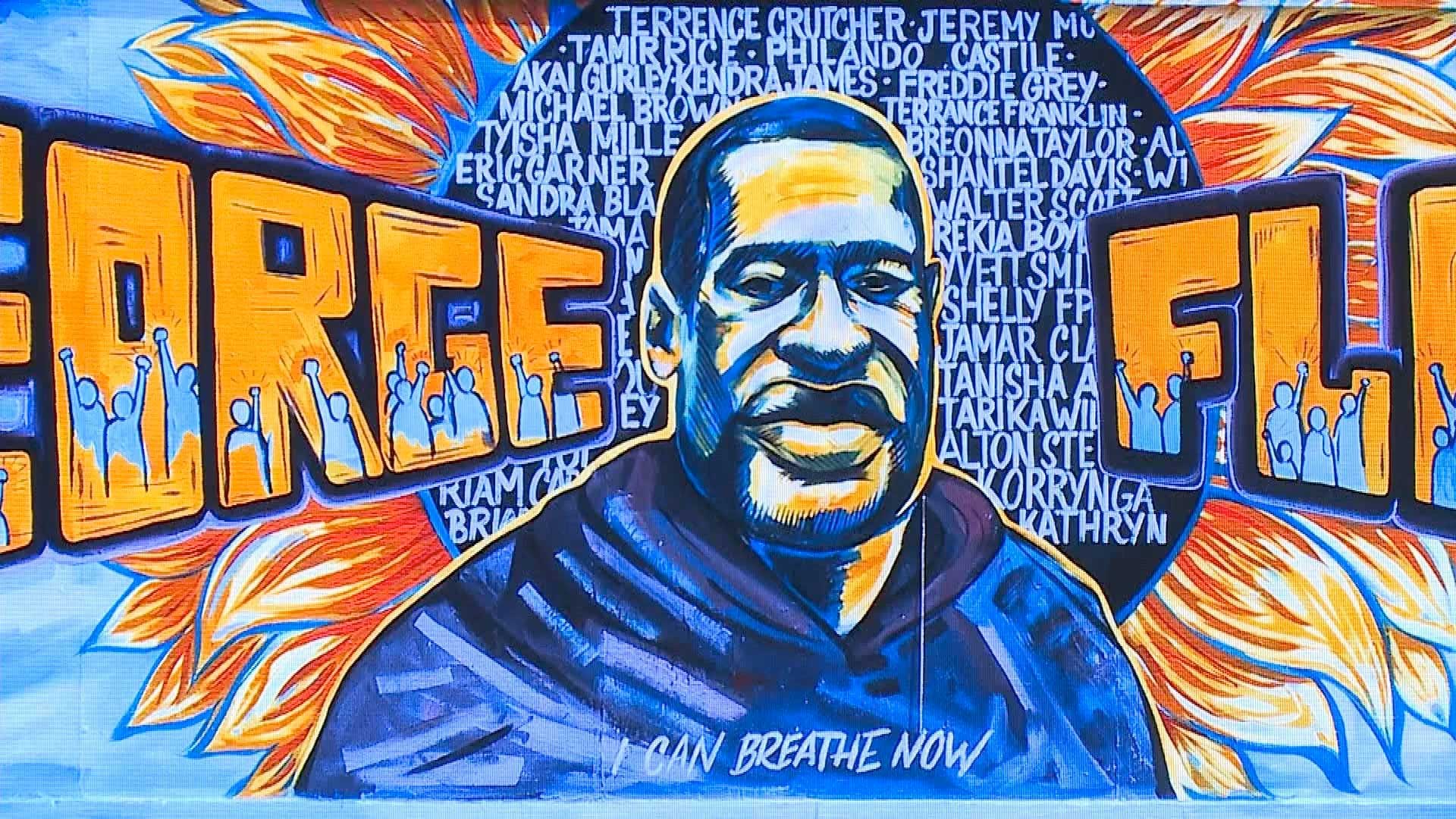 George_Floyd_Silence_Mural